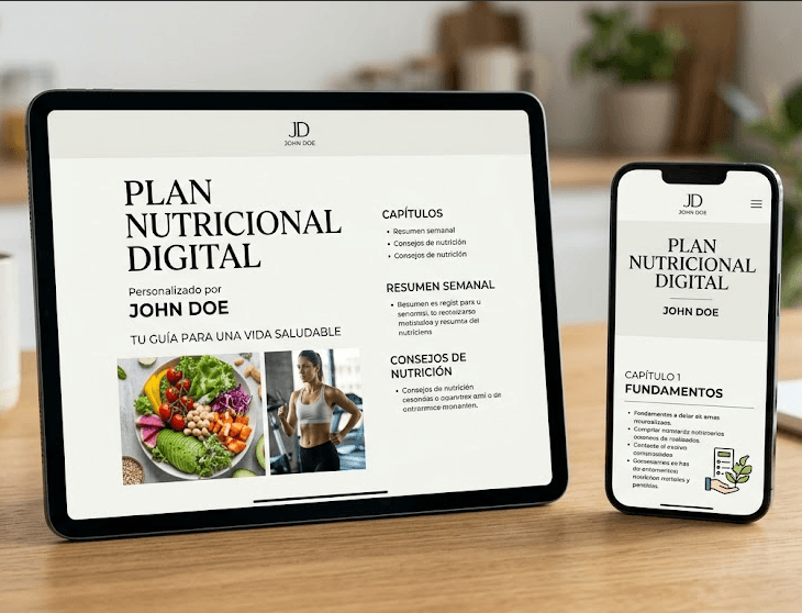 Plan Nutricional Digital
